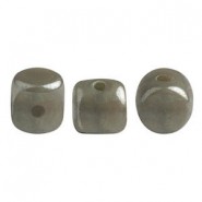 Les perles par Puca® Minos Perlen Opaque dark grey luster 43040/14400